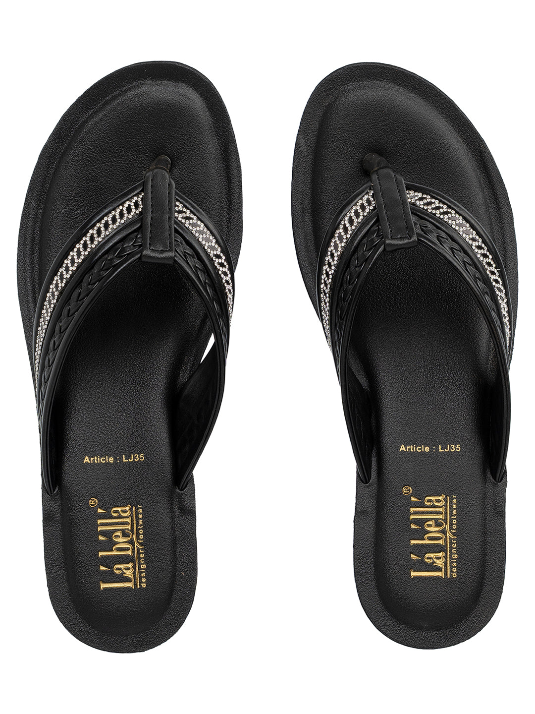 Labella Women's Sandal With Slip-On For LJ35
