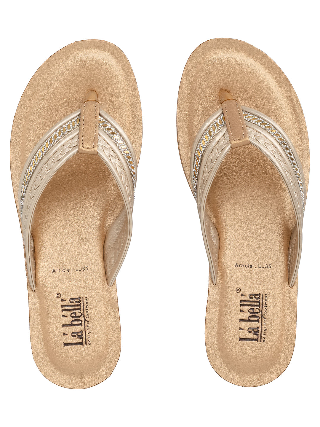 Labella Women's Sandal With Slip-On For LJ35