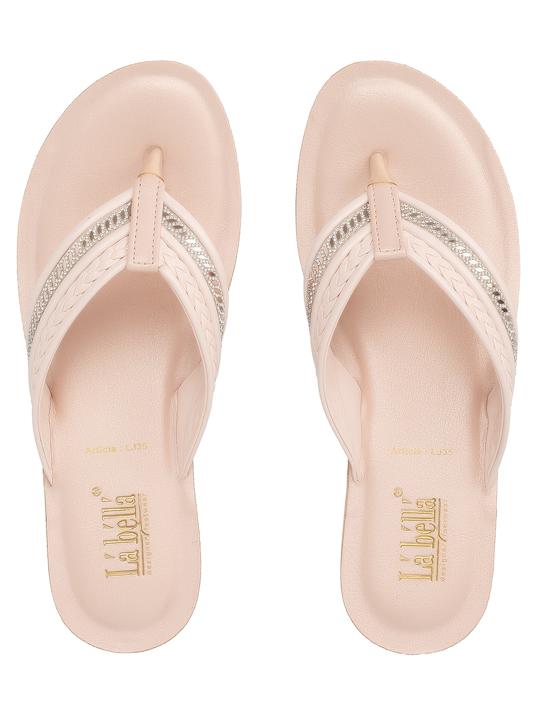 Labella Women's Sandal With Slip-On For LJ35