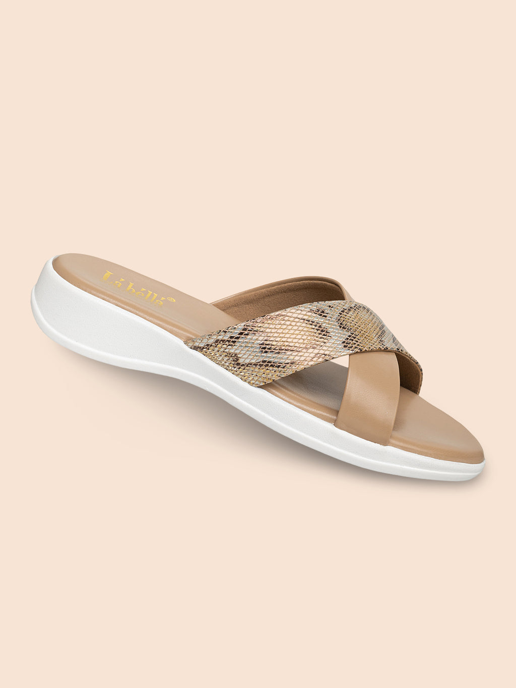 Women's Stylish Flat Slide Slipper | Comfortable Casual Open-Toe Footwear