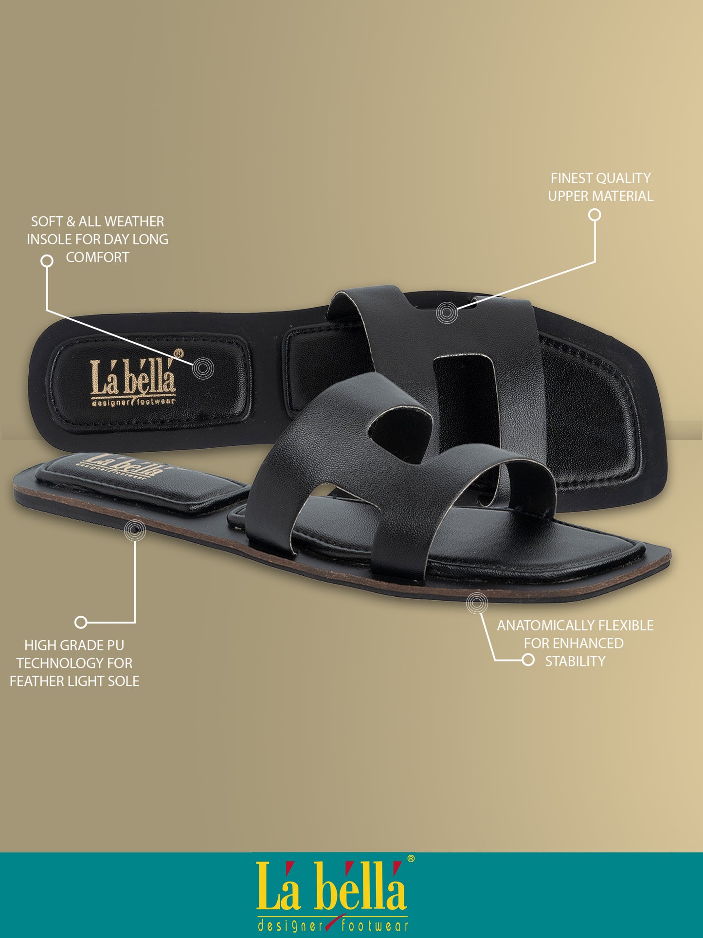 Labella Women's Sandal With Slip-On For LP02