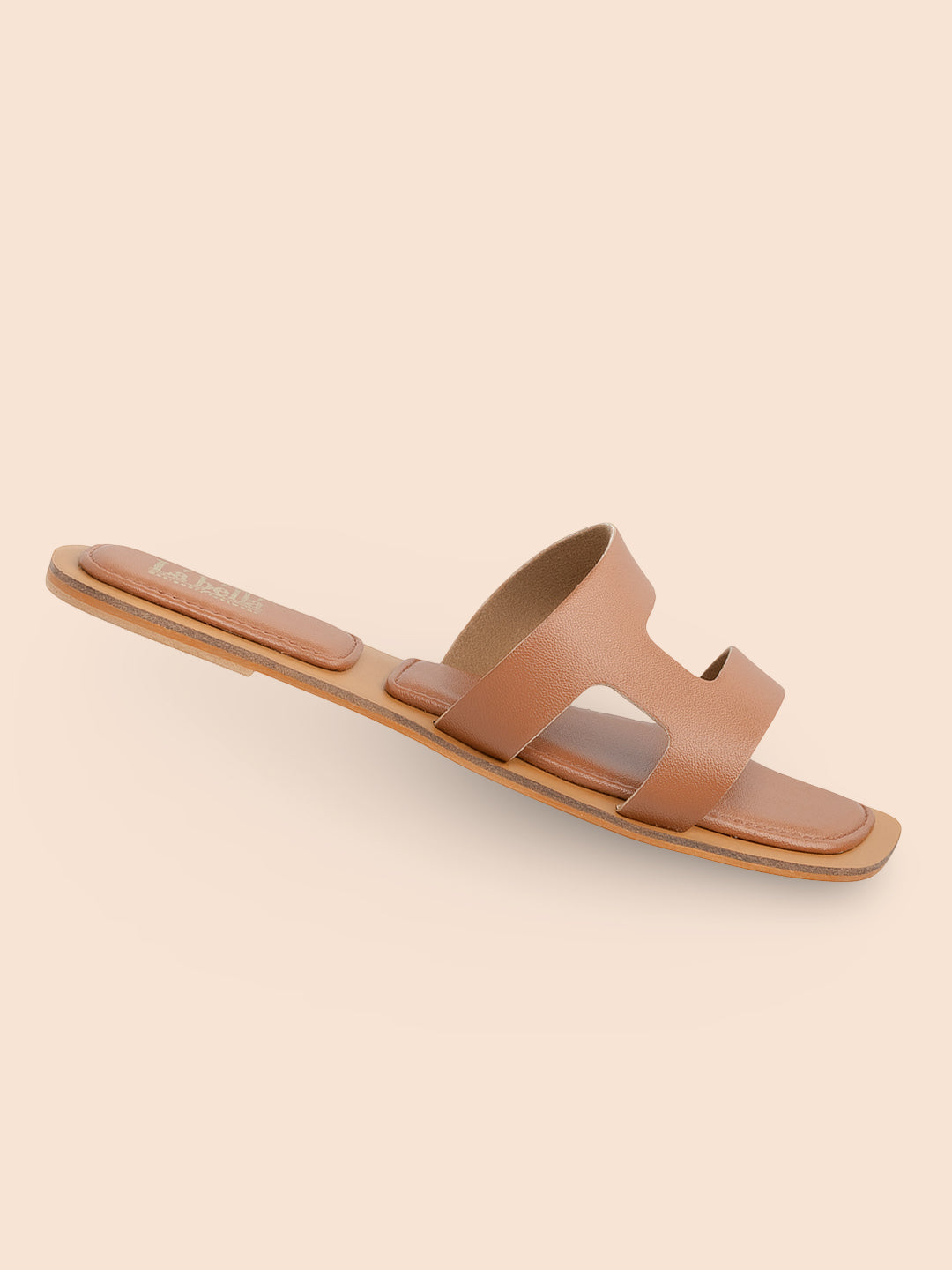 Stylish Cut-Out Flat Sandals for Women | Slip-On Casual Footwear