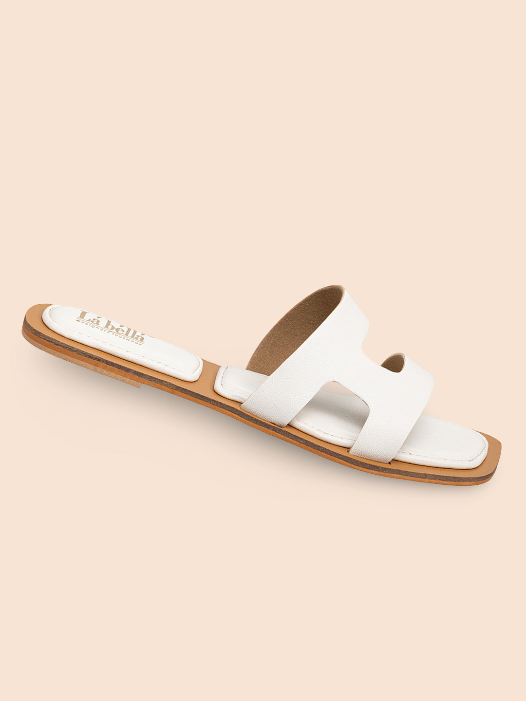 Stylish Cut-Out Flat Sandals for Women | Slip-On Casual Footwear