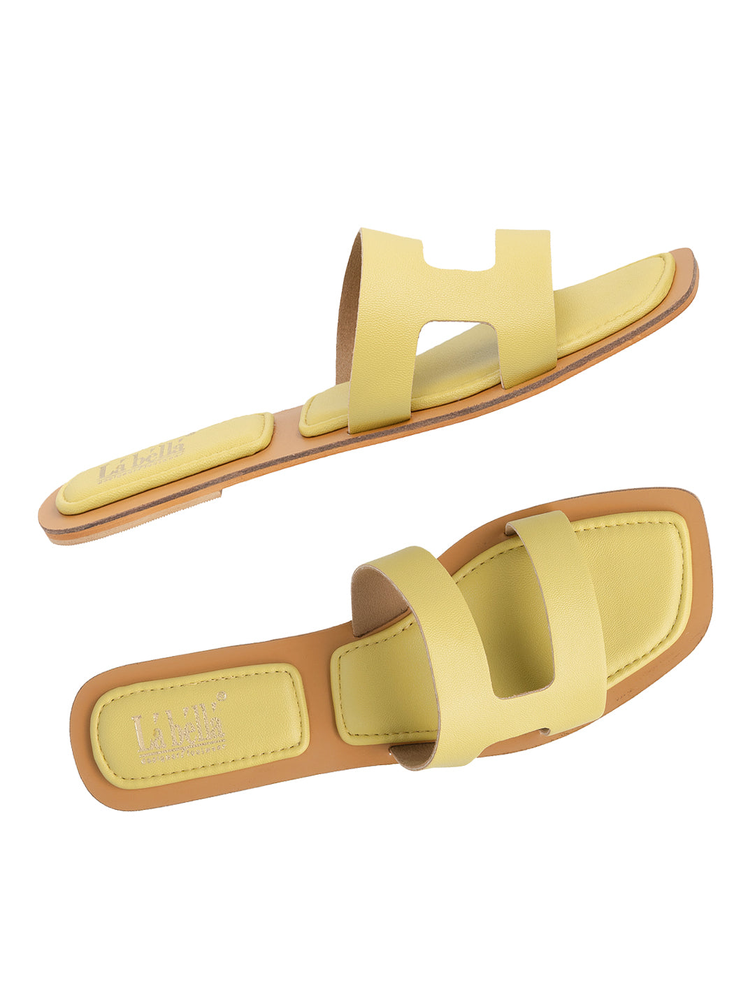 Stylish Cut-Out Flat Sandals for Women | Slip-On Casual Footwear