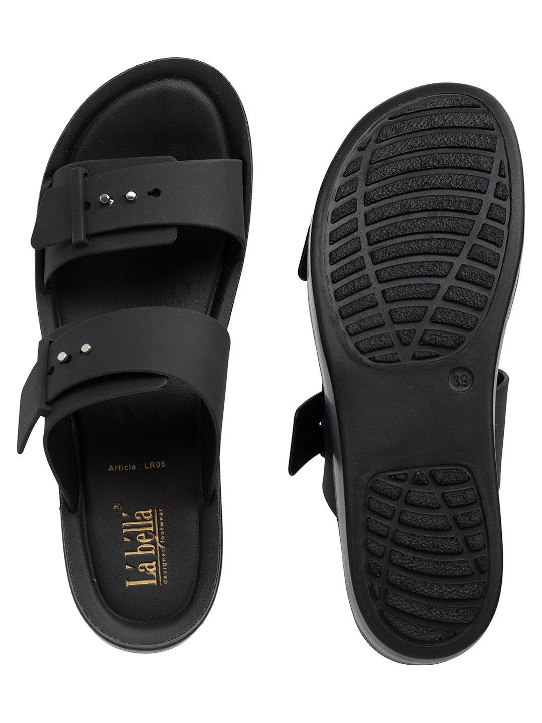 Chic Studded Double Strap Platform Sandals | Elevated Comfort Wedges