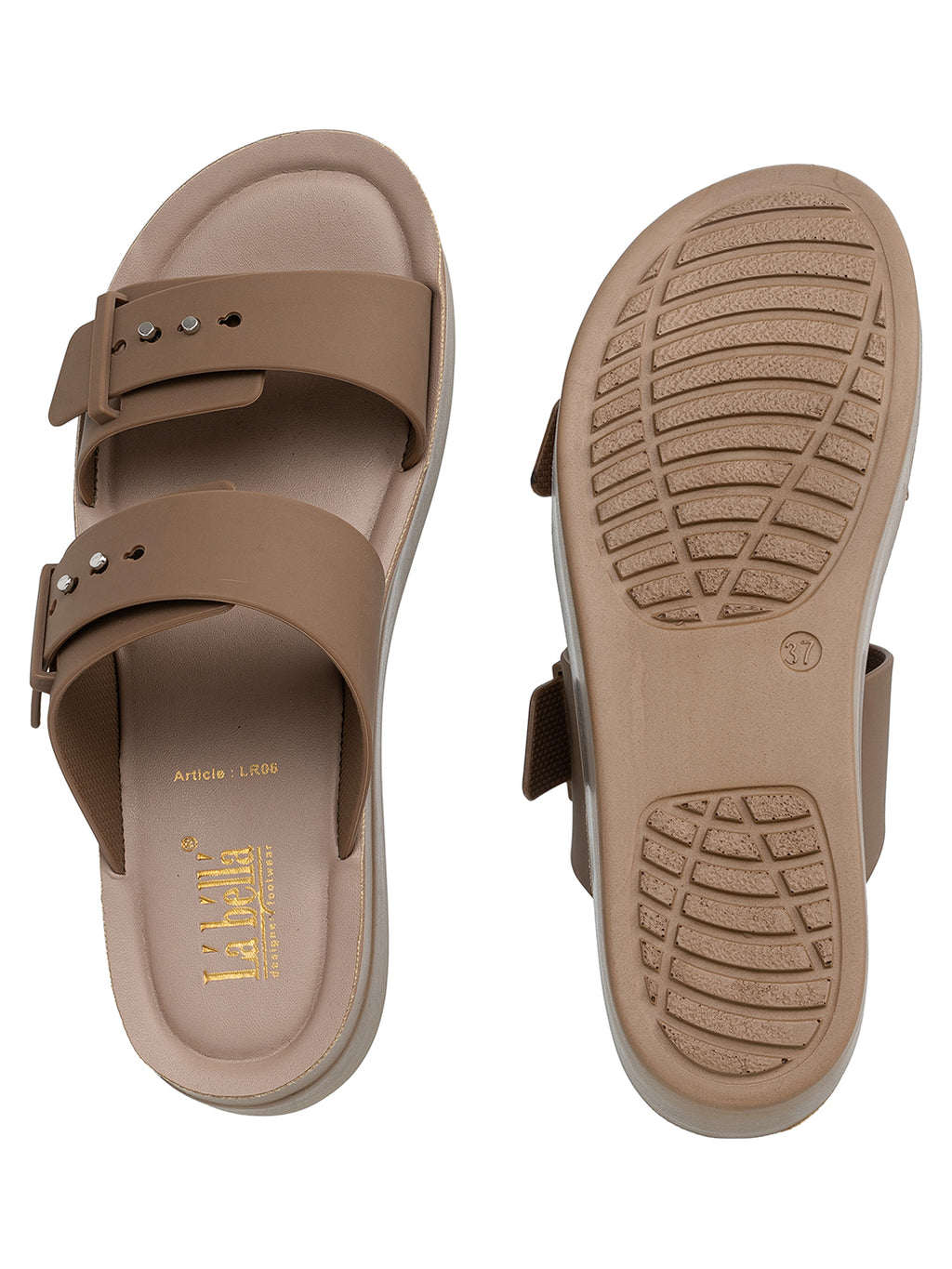 Chic Studded Double Strap Platform Sandals | Elevated Comfort Wedges