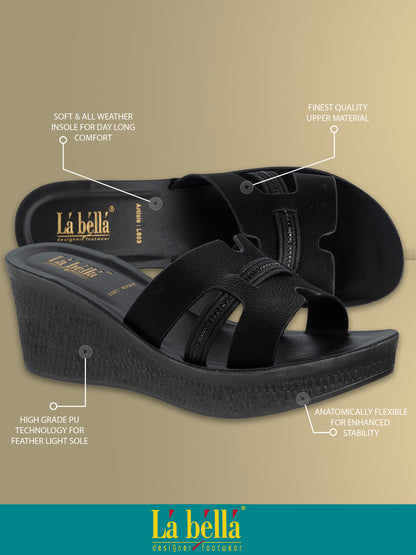 Labella Women's Sandal With Slip-On For LS03