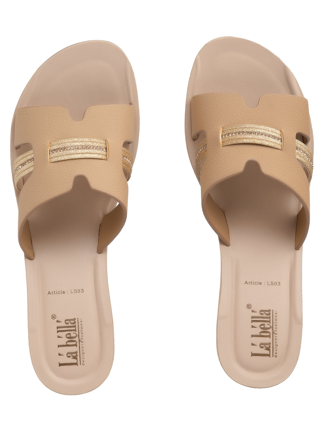 Labella Women's Sandal With Slip-On For LS03