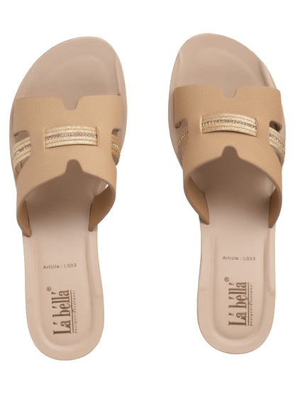 Labella Women's Sandal With Slip-On For LS03