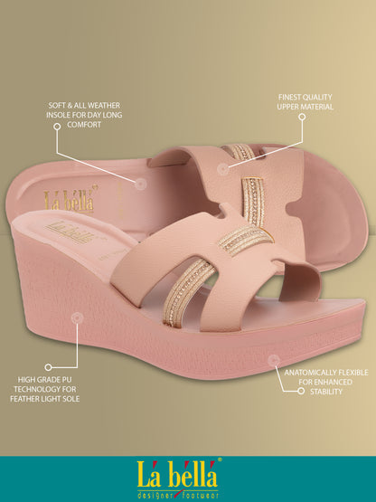 Labella Women's Sandal With Slip-On For LS03