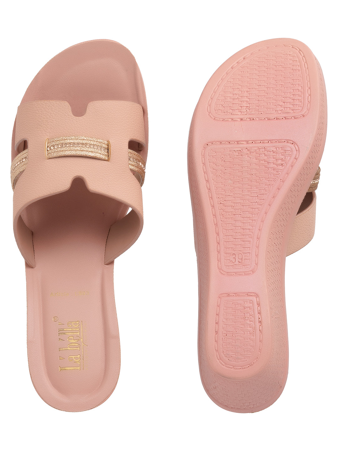 Labella Women's Sandal With Slip-On For LS03