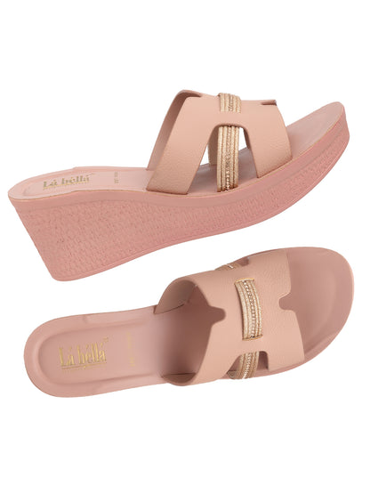 Labella Women's Sandal With Slip-On For LS03