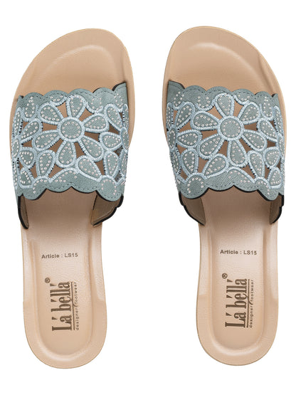 Labella Women's Sandal With Slip-On For LS15