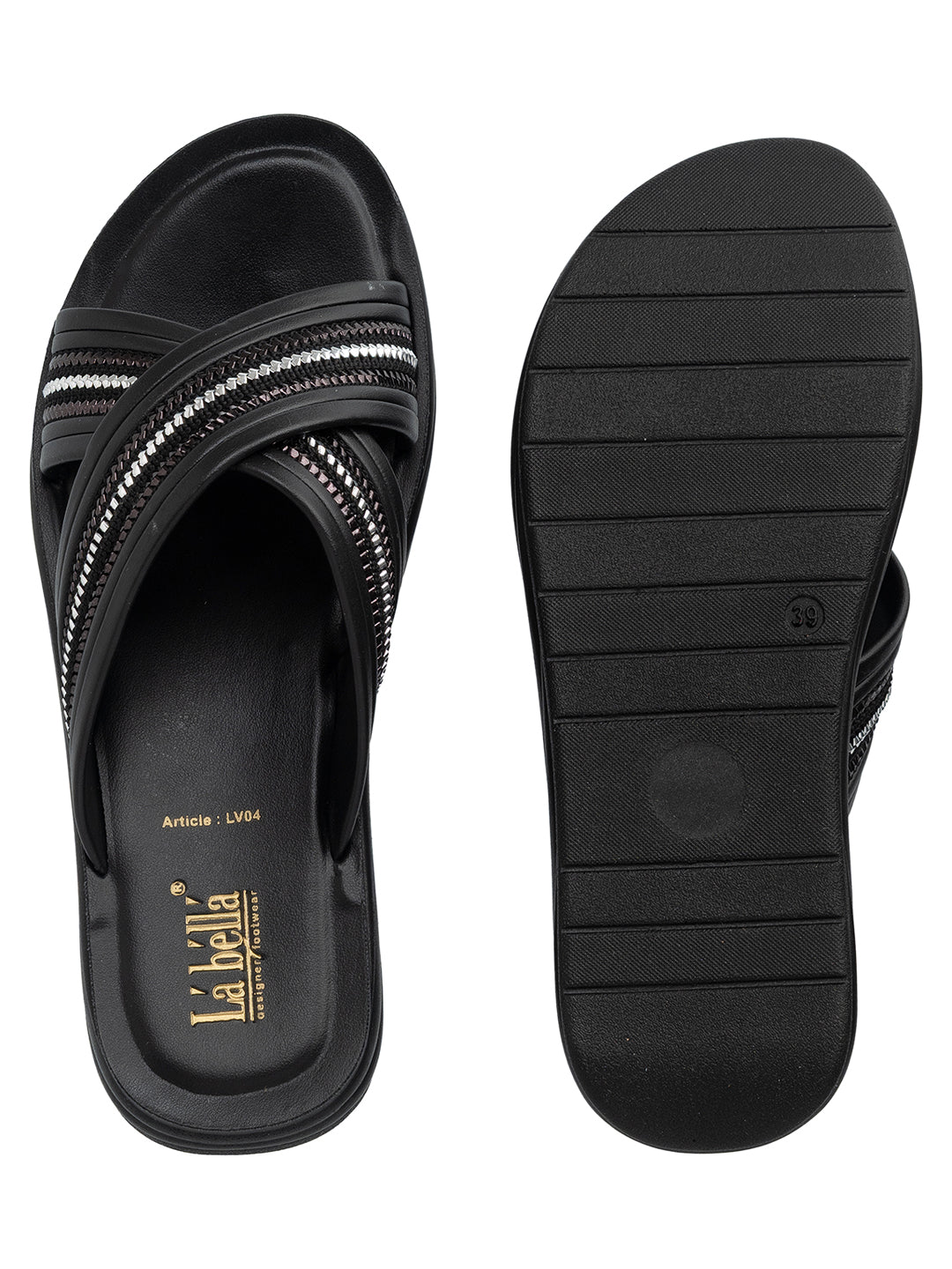 Labella Women's Sandal With Slip-On For LV04