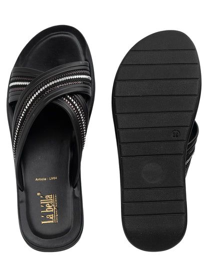 Labella Women's Sandal With Slip-On For LV04