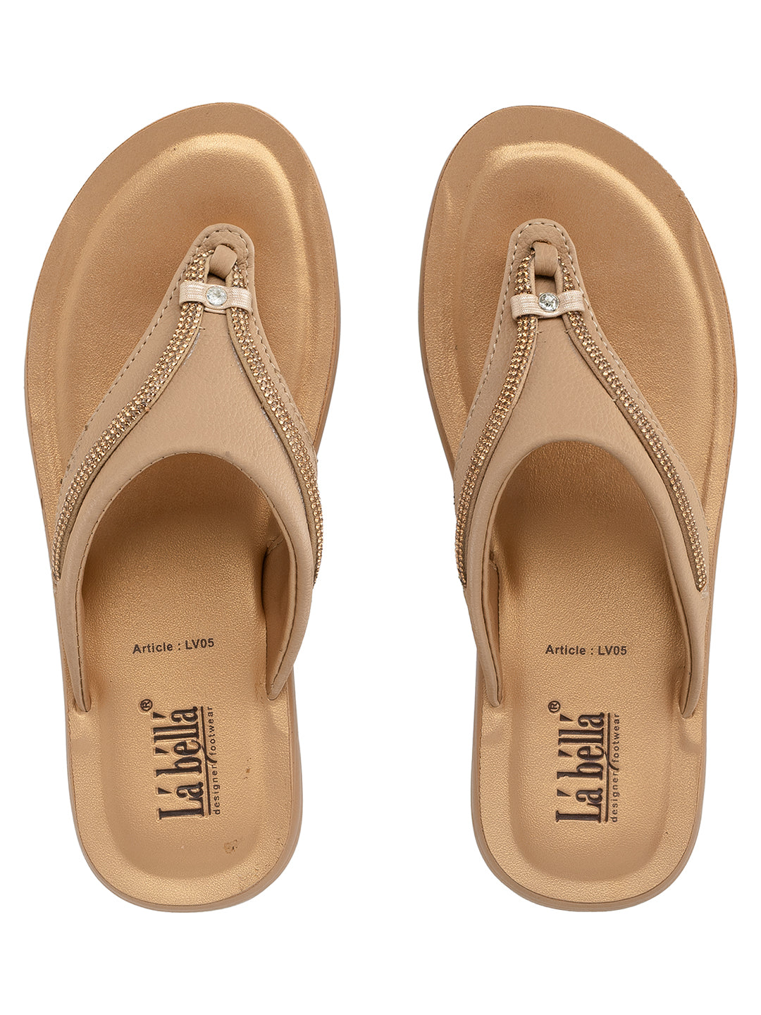 Labella Women's Sandal With Slip-On For LV05