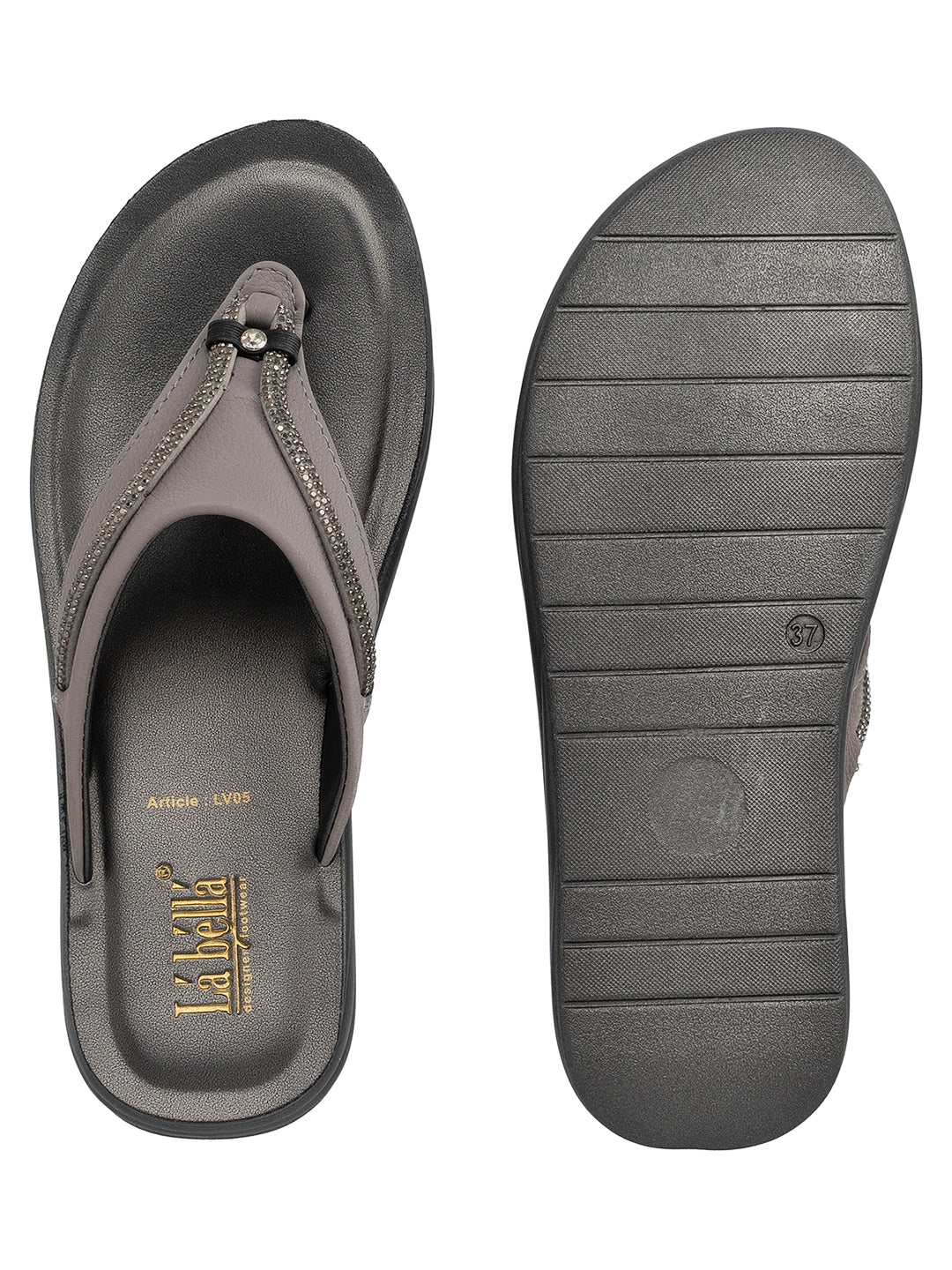 Labella Women's Sandal With Slip-On For LV05