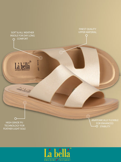 Labella Women's Sandal With Slip-On For LV07