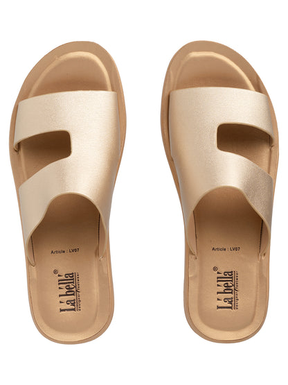 Labella Women's Sandal With Slip-On For LV07