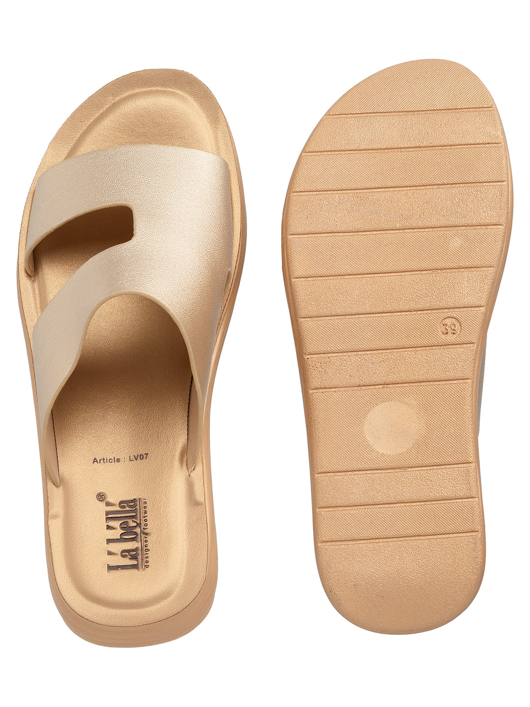 Labella Women's Sandal With Slip-On For LV07