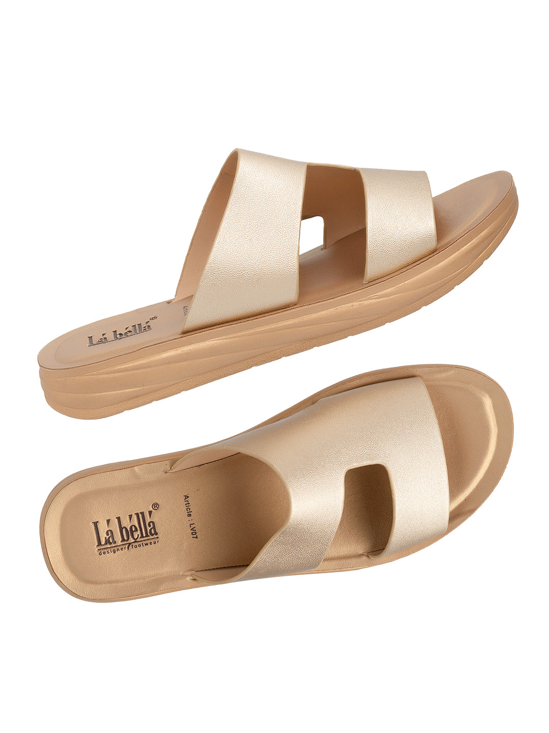 Labella Women's Sandal With Slip-On For LV07