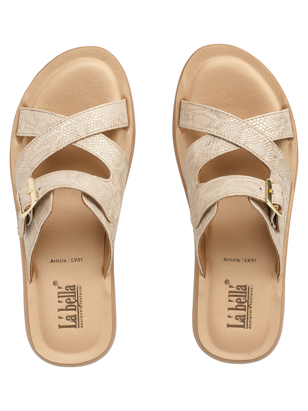Labella Women's Sandal With Slip-On For LV31
