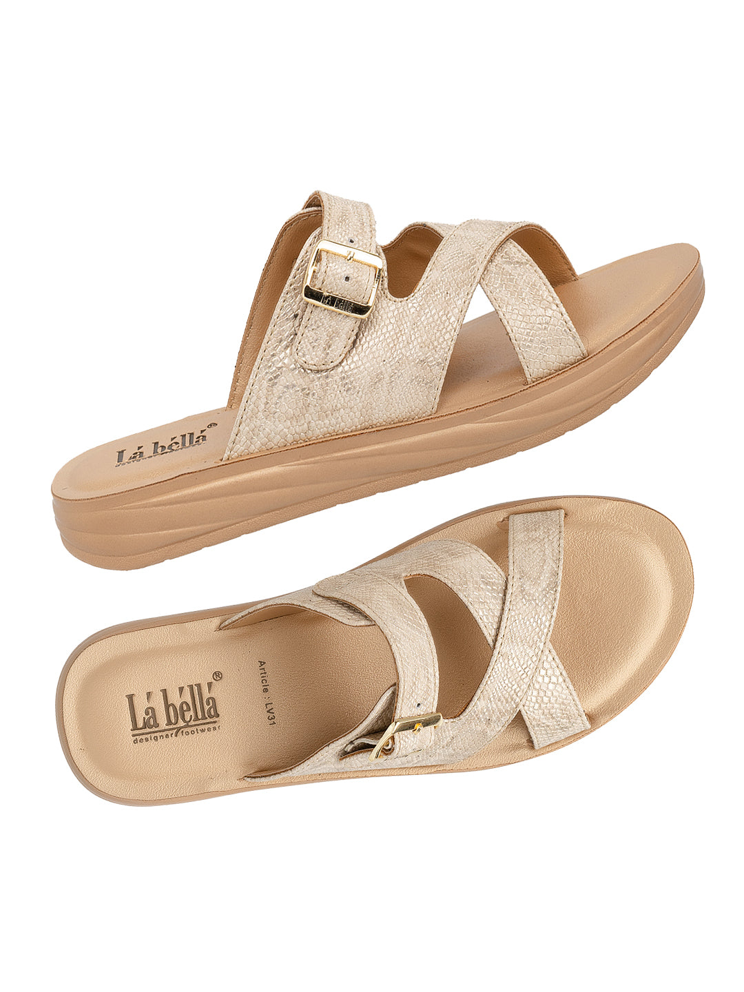 Labella Women's Sandal With Slip-On For LV31