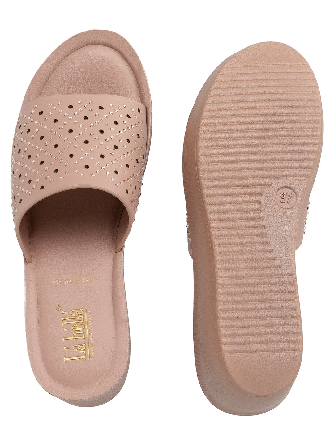 Labella Women's Sandal With Slip-On For LX41