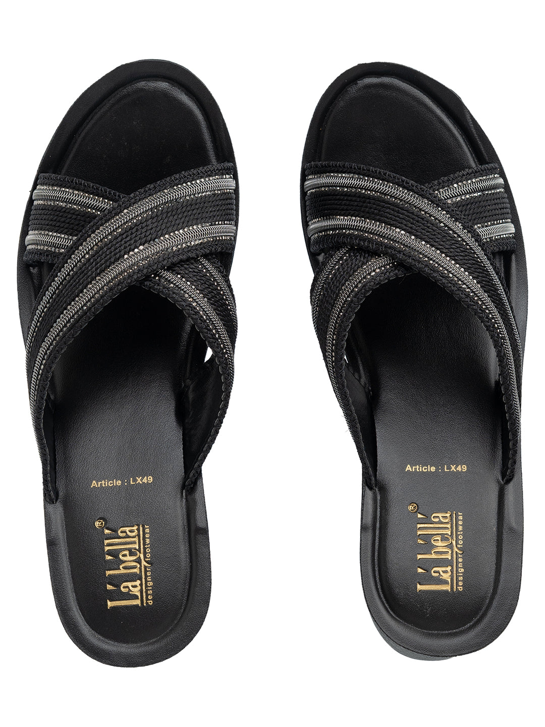 Labella Women's Sandal With Slip-On For LX49