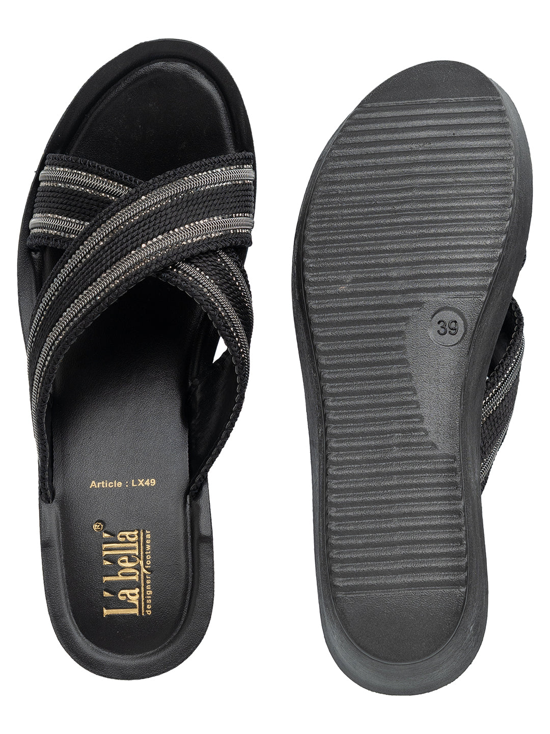 Labella Women's Sandal With Slip-On For LX49