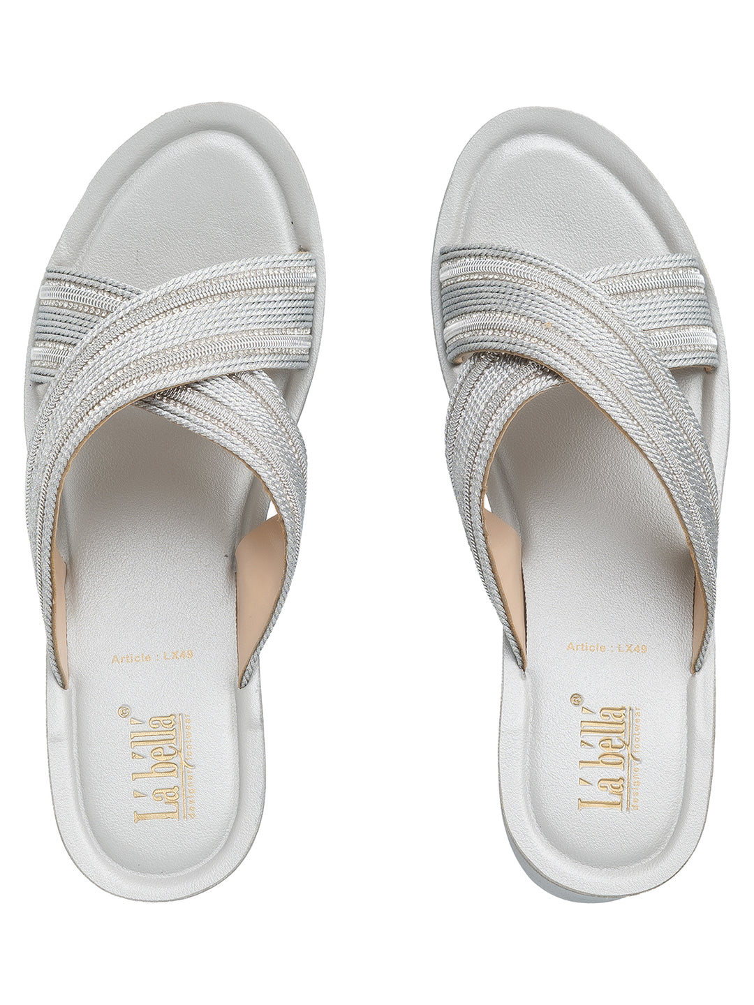 Labella Women's Sandal With Slip-On For LX49