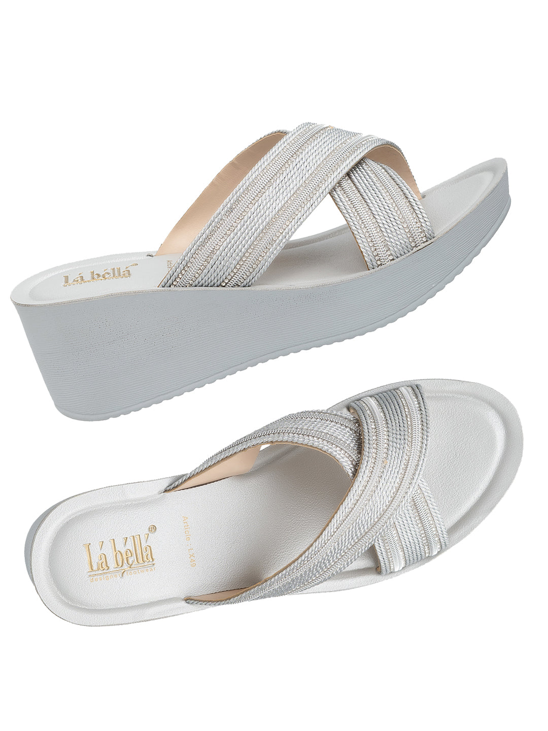 Labella Women's Sandal With Slip-On For LX49