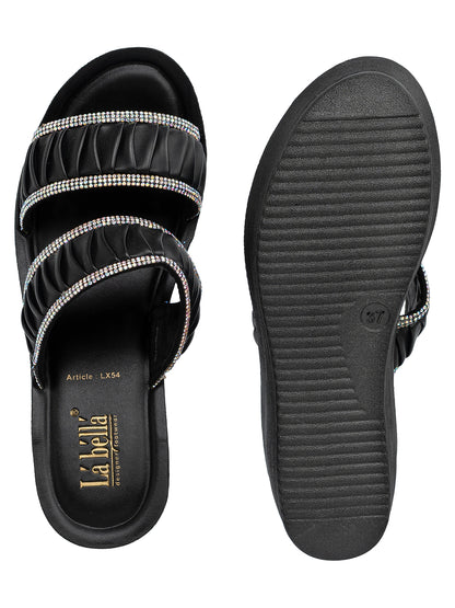 Labella Women's Sandal With Slip-On For LX54