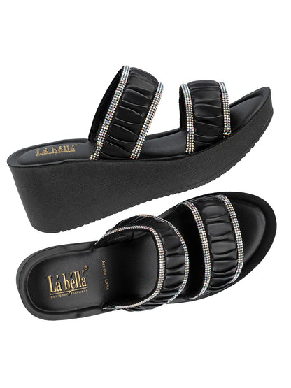 Labella Women's Sandal With Slip-On For LX54