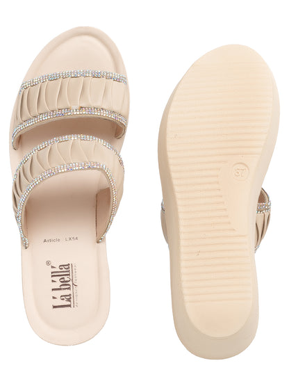 Labella Women's Sandal With Slip-On For LX54