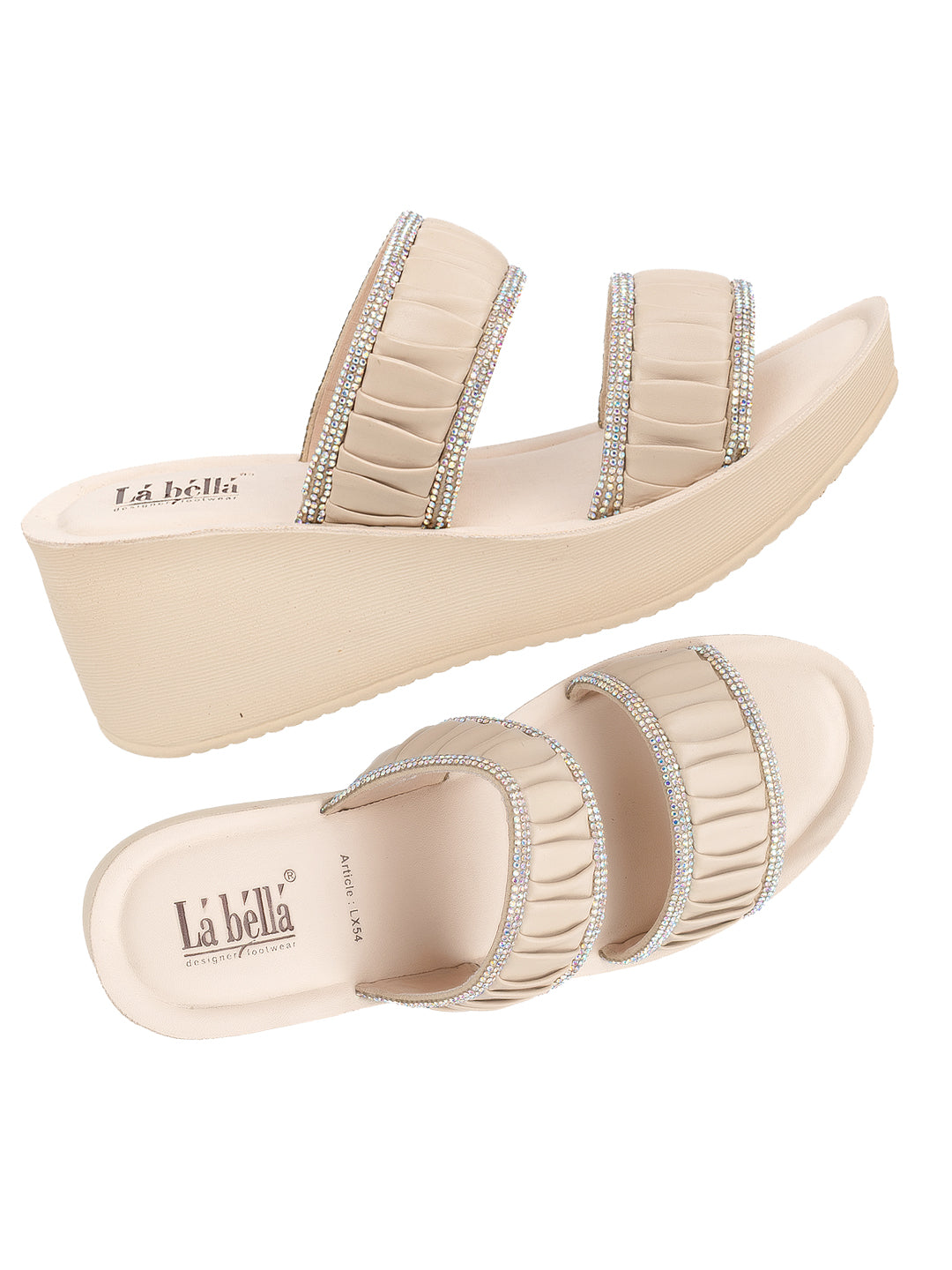 Labella Women's Sandal With Slip-On For LX54