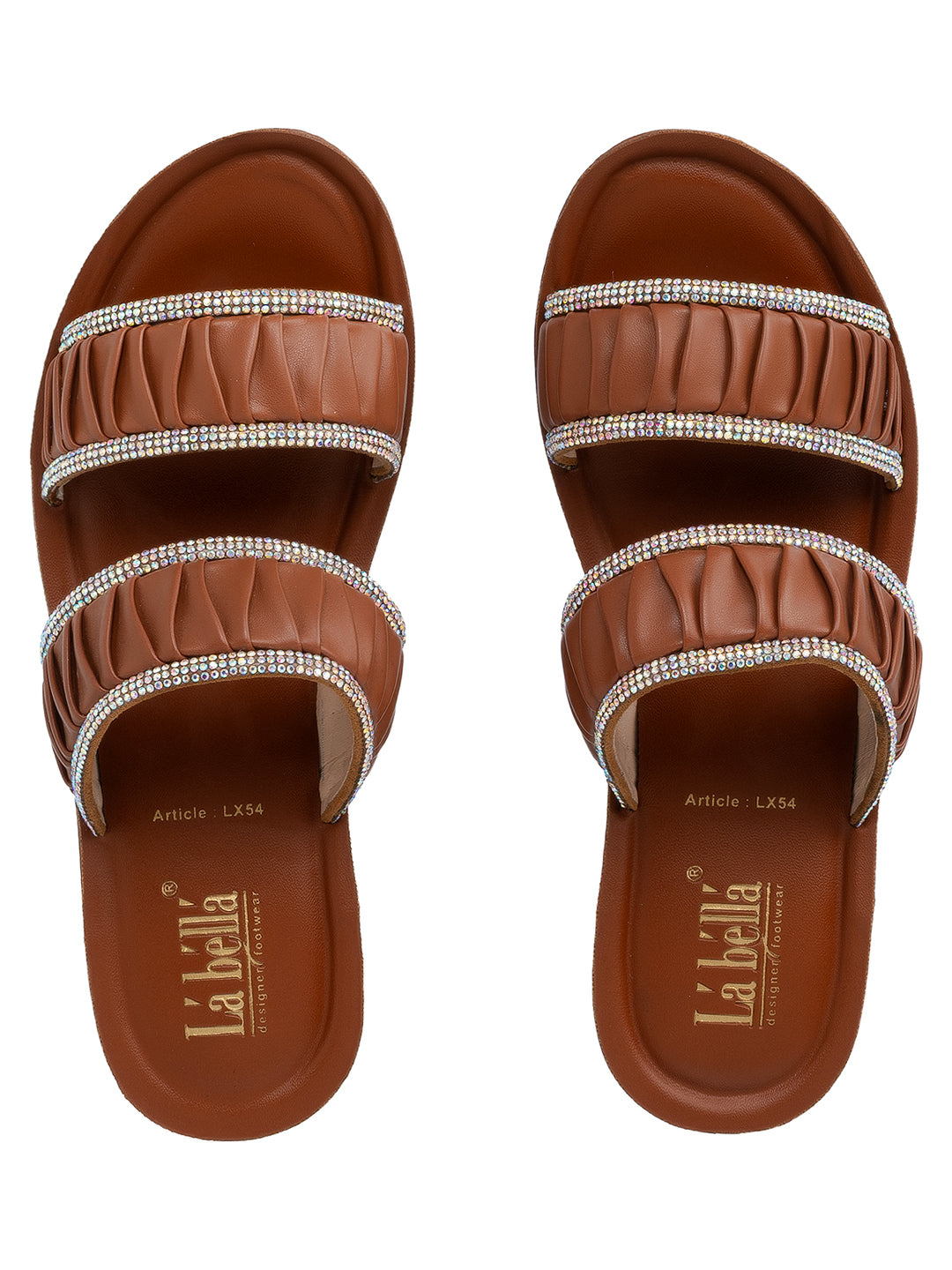 Labella Women's Sandal With Slip-On For LX54