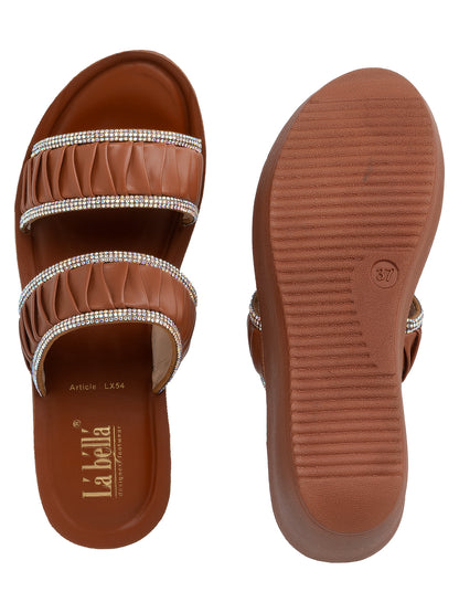 Labella Women's Sandal With Slip-On For LX54
