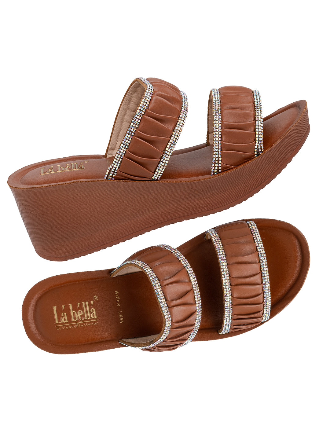 Labella Women's Sandal With Slip-On For LX54