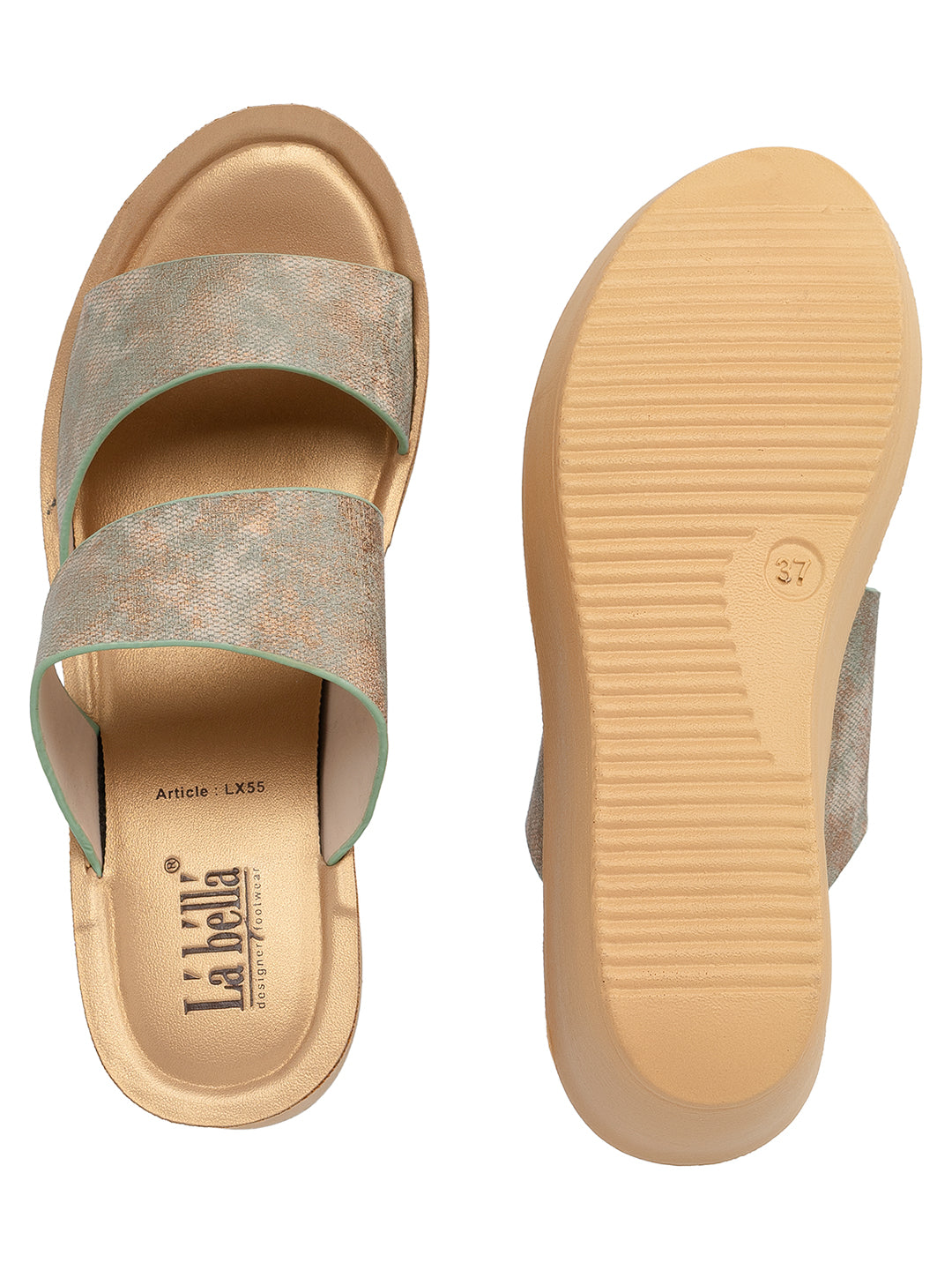 Labella Women's Sandal With Slip-On For LX55