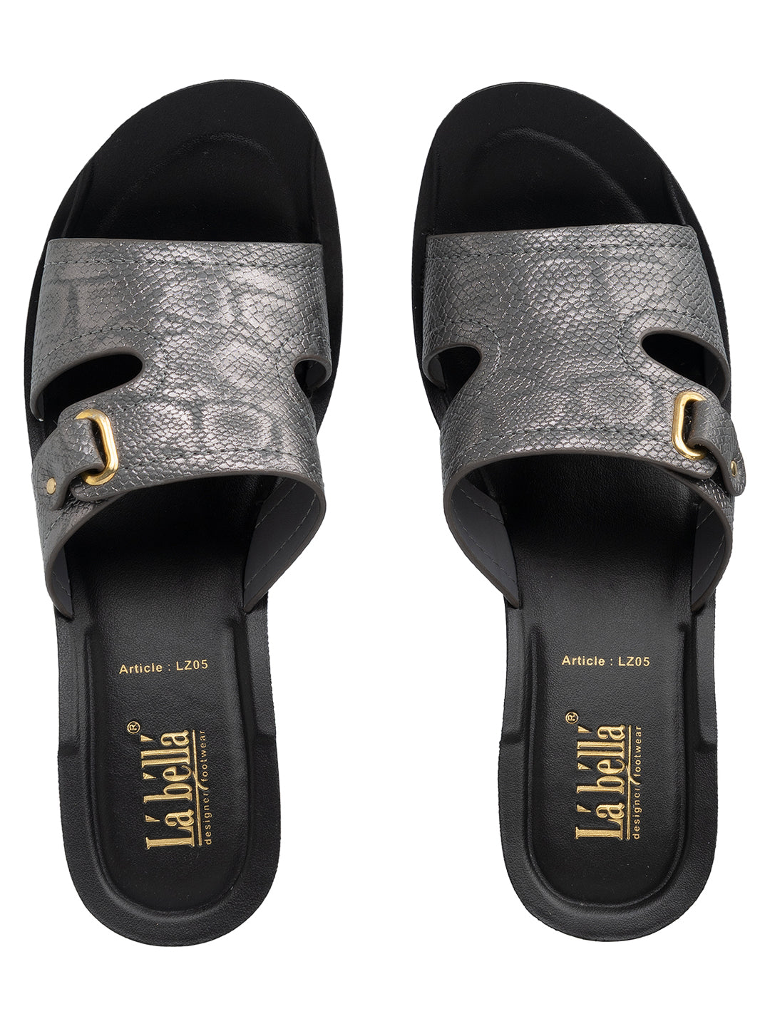 Labella Women's Sandal With Slip-On For LZ05