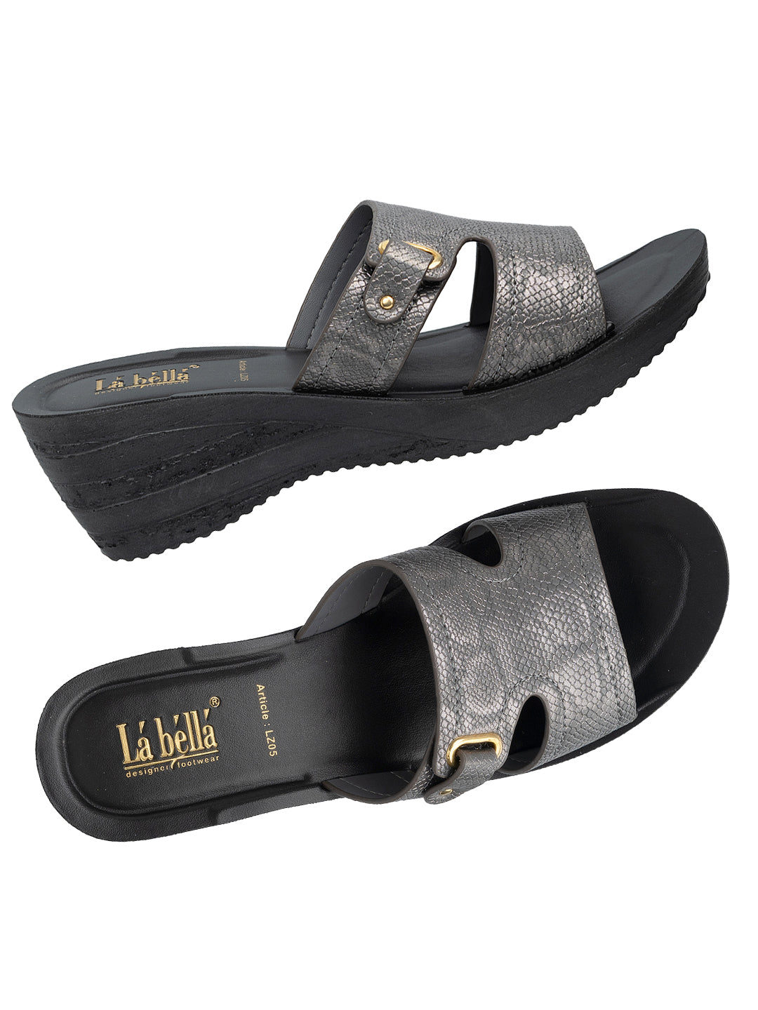 Labella Women's Sandal With Slip-On For LZ05