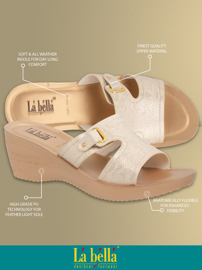 Labella Women's Sandal With Slip-On For LZ05