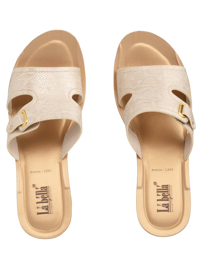 Labella Women's Sandal With Slip-On For LZ05