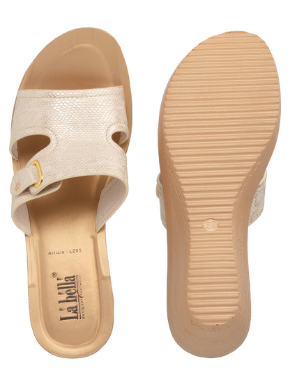 Labella Women's Sandal With Slip-On For LZ05