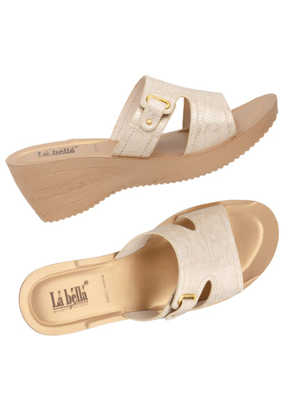 Labella Women's Sandal With Slip-On For LZ05