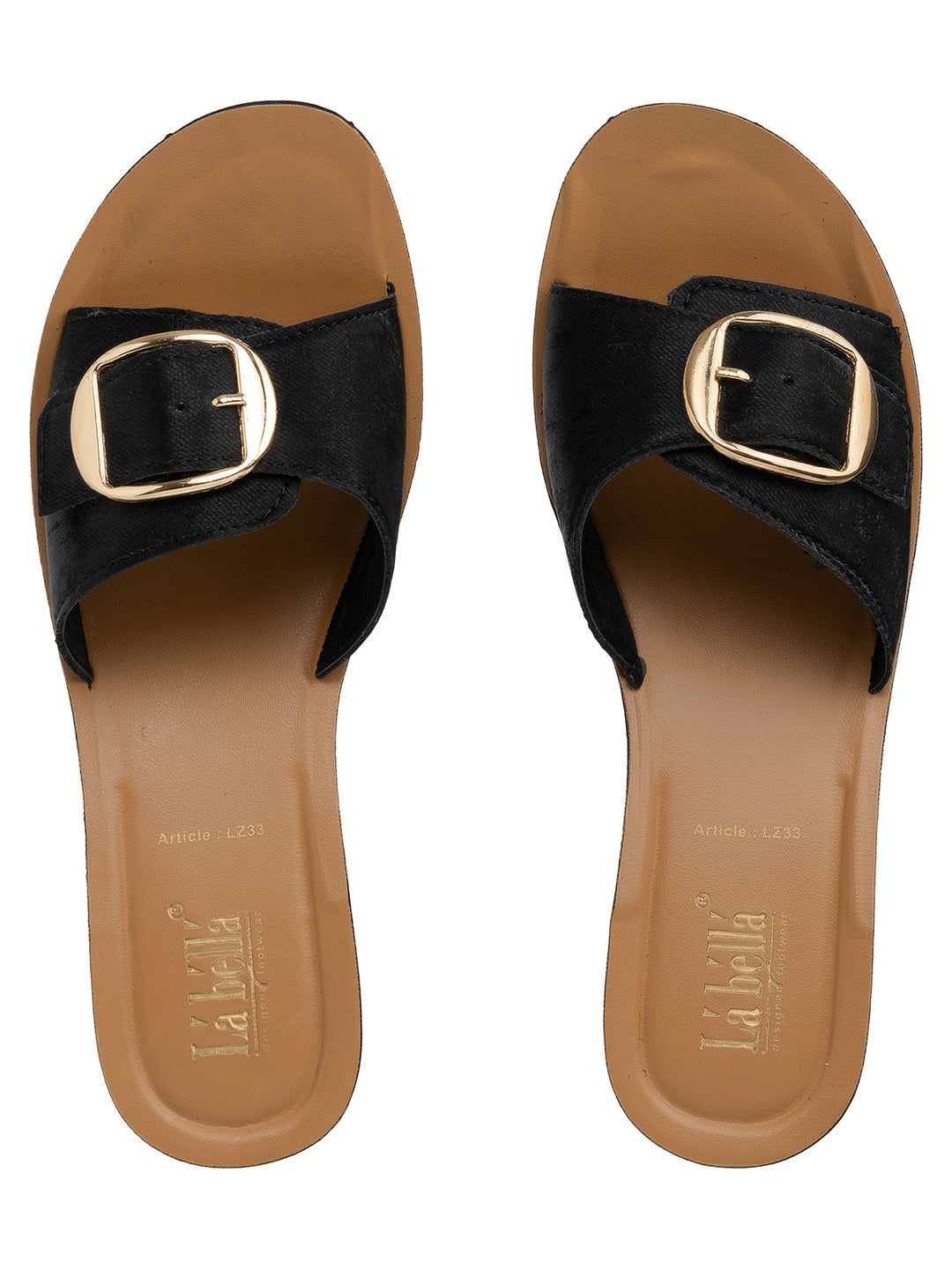 Textured Buckle Open-Toe Wedge Sandals | Women's Platform Slides