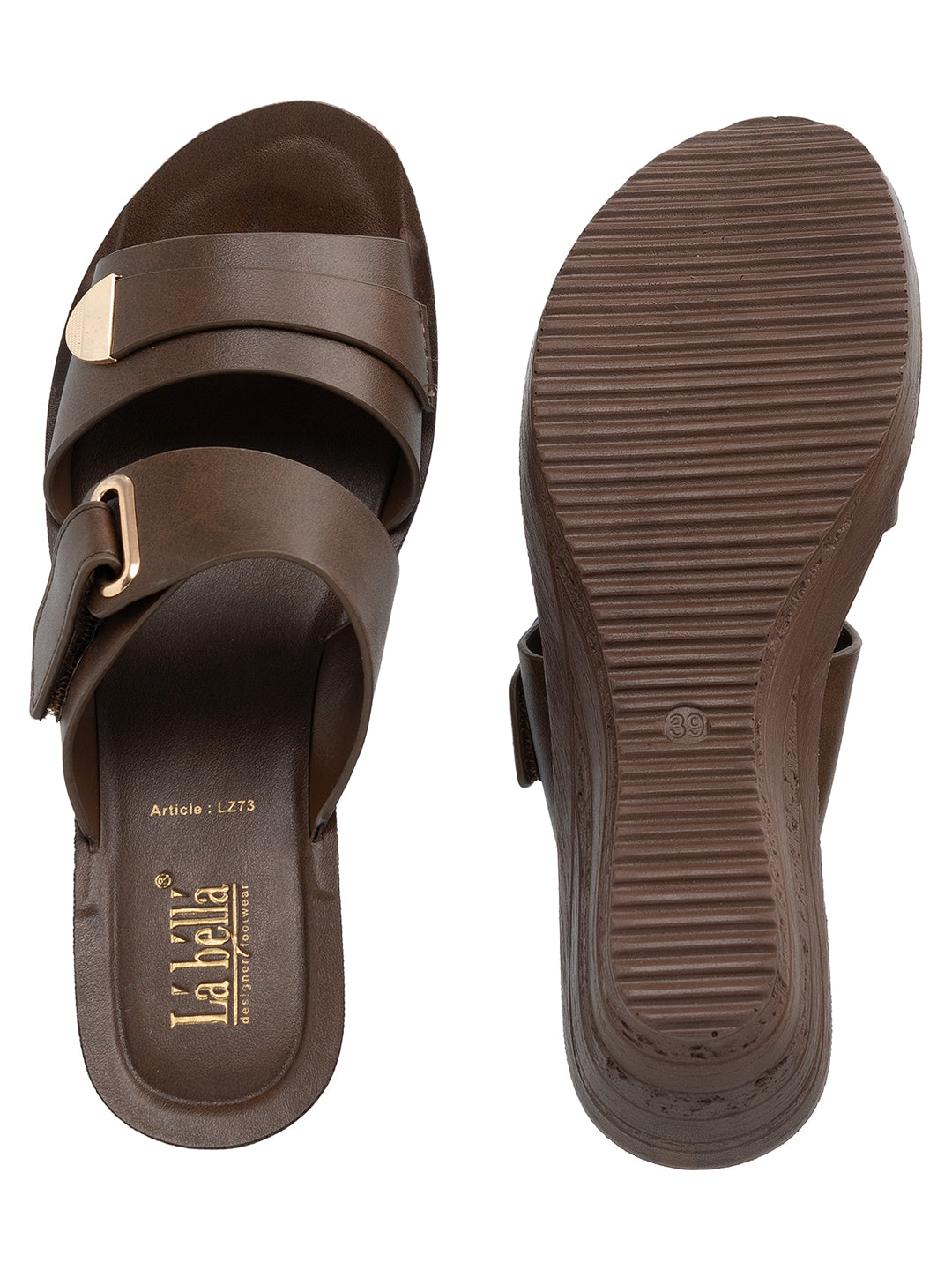 Labella Women's Sandal With Slip-On For LZ73