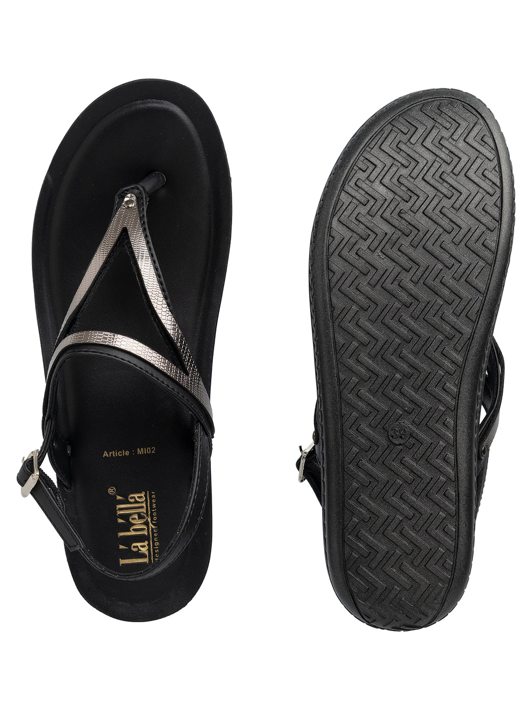 Labella Women's Sandal With Slip-On For MI02