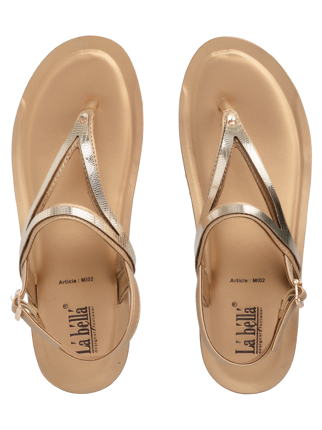 Labella Women's Sandal With Slip-On For MI02